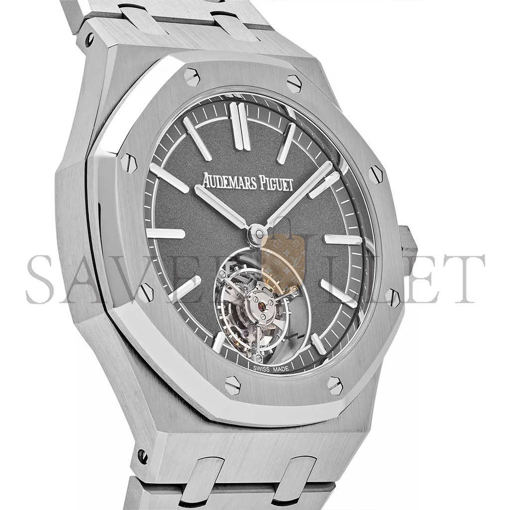 AUDEMARS PIGUET ROYAL OAK SELFWINDING FLYING TOURBILLON WATCH 26530TI.OO.1220TI.01